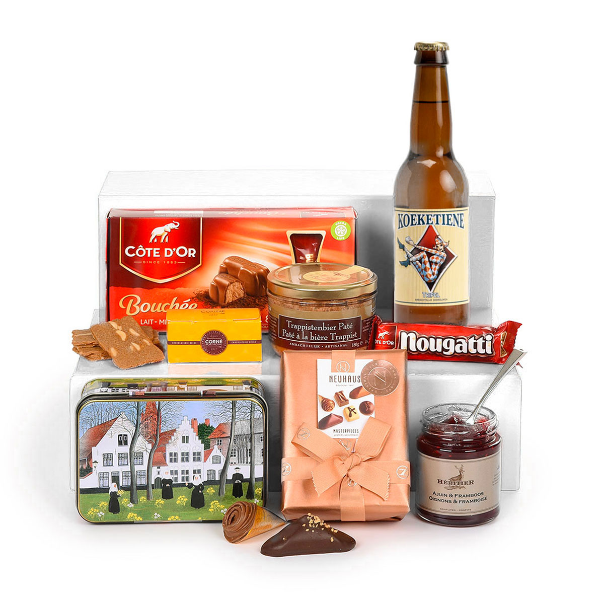Belgian Gourmet Hamper with Belgian Beer Delivery in Belgium by