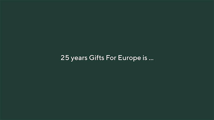 Europe’s business gift leader for 25 years