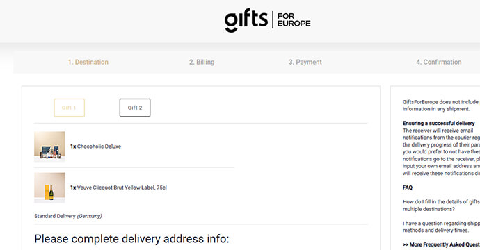 Multiple gifts
