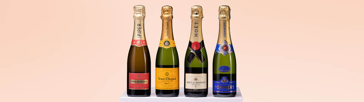 Lieferung von Champagnerproben-Geschenken nach Belgien