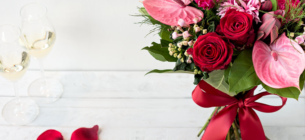 Send Valentine's Day Flowers to France