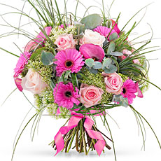 Send roses and calla lilies for a special occasion, made to order by our trained florist staff.