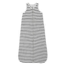 This baby sleeping bag with Petit Bateau's beloved sailor stripe will keep your baby warm and cozy during cold nights.