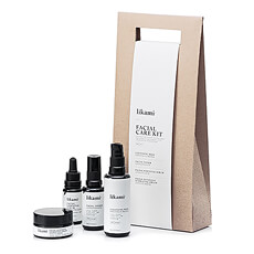 This Facial Care Kit is a perfect trial sampler into the Líkami high quality 4-step
program or for convenient air-friendly travel.