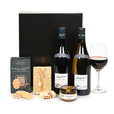 The Hospitality Tray Collection is an all-time favorite for business gifting, holidays, thank you gifts, and birthdays. It's a gift that invites great conversation shared over a glass of wine with top quality sweet and savory small bites.