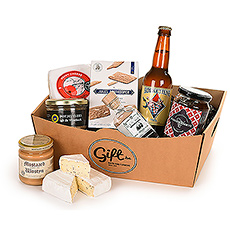 This gourmet appetizer gift basket is 100% Belgian and 100% delicious! We have hand selected the finest delicacies from the West Flanders region of Belgium for this special gift hamper.