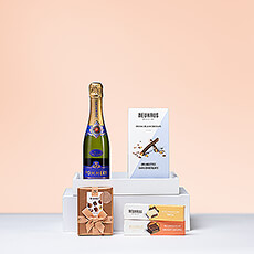 Neuhaus Gift Tray With Pommery Champagne & Chocolates