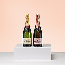Moët &#38;#38; Chandon is known for its timeless, glamorous Champagnes. In this special Champagne tasting duo, the recipient will be treated to the classic elegance of Moët &#38;#38; Chandon Brut Impérial and the beauty of Moët &#38;#38; Chandon Rosé Impérial.