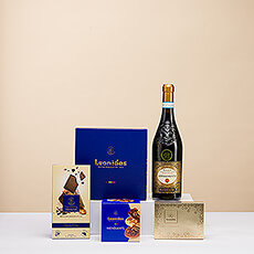 Moët & Chandon Rosé Champagne & Neuhaus Chocolates - Delivery in Germany by  GiftsForEurope