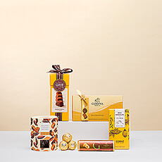 Celebrate the most festive occasions in life with delicious chocolate! Your friends and family will love every moment of this exclusive chocolate gift, featuring the best from top Belgian chocolatiers, including Godiva and Corné Port-Royal Royal.