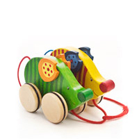 Pull-along Mice Duo