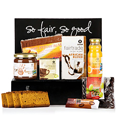 Our Oxfam Breakfast Gift for 2 is a great Fair Trade wedding gift idea. Send Fair Trade coffee, organic tea, honey cake, Fair Trade chocolate, and more to the happy couple.