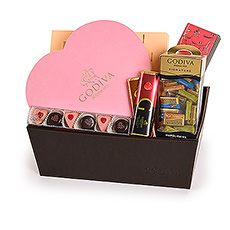 Godiva Valentine: Leather Hamper