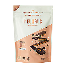Neuhaus : Dark Chocolate Covered Nougatines, Sea Salt