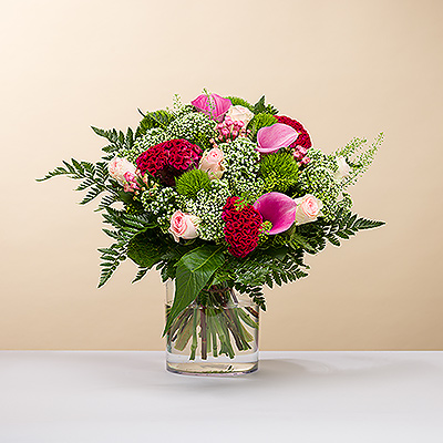 Think Pink avec notre bouquet Pink Perfection !