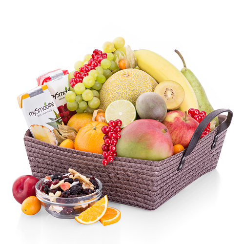 Fruit & Smoothie Gift Basket