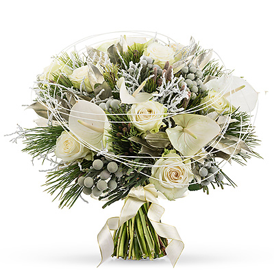 White Christmas Bouquet