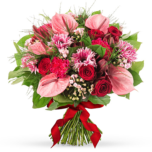 Flowers 2018 : Valentine's Bouquet - Large (35 cm)