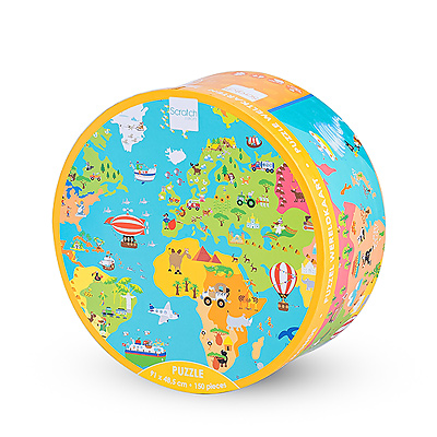World Map Puzzle - Delivery in Germany by GiftsForEurope