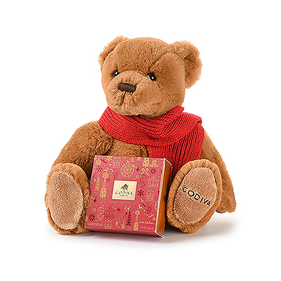 godiva teddy bear