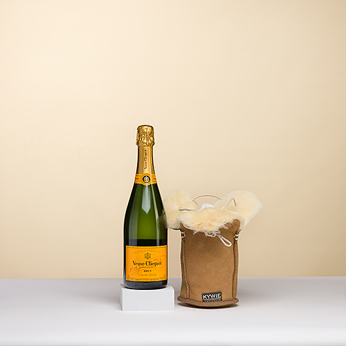 Kywie Champagne Cooler & Veuve Cliquot Brut, 75cl - Delivery in