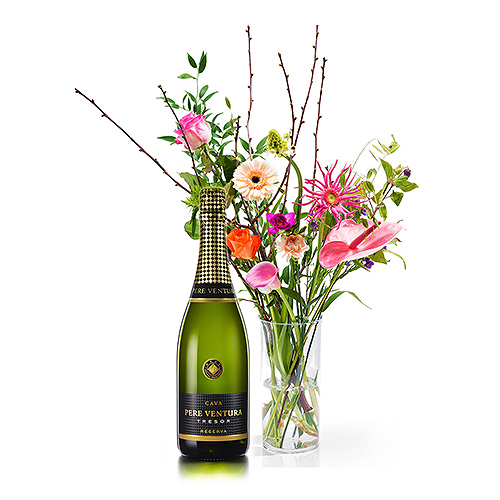 Trendy Bouquet & Cava Pere Ventura