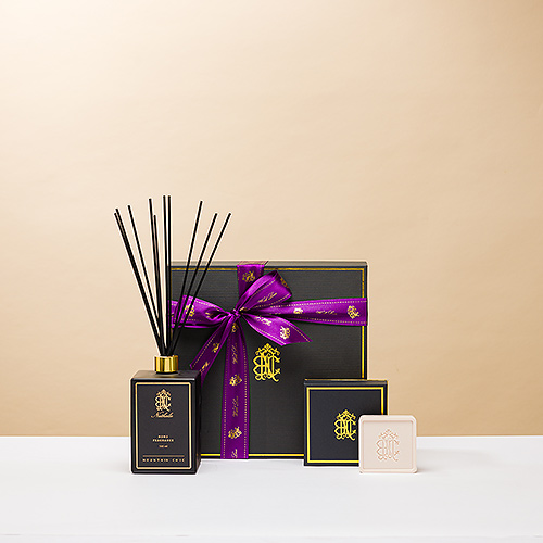 Le Parfum de Nathalie , Mountain Chic Luxus Geschenkbox Große Sticks & Seifenbox