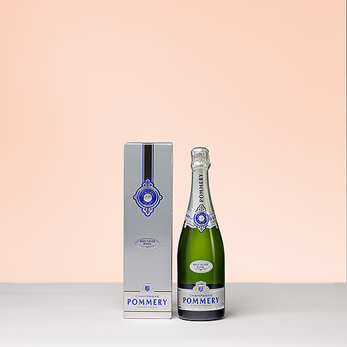 Champagner Pommery Brut Silver Royal im Geschenkkarton, 75cl
