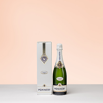 Pommery Apanage Blanc de Blancs es un Champagne vivaz elaborado a partir de una meticulosa selección de uvas 100% Chardonnay. La vivaz, compleja cuvée es un hermoso oro pálido con un brillo excepcional y efervescencia sostenida. El champán Pommery Apanage Blanc de Blancs se presenta en un elegante estuche de regalo que lo convierte en la elección perfecta para cualquier ocasión especial.