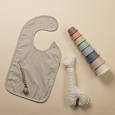 Treat baby to the best European design in this cozy set of baby essentials!