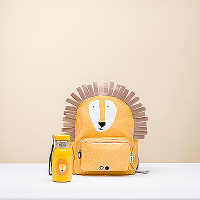 Mit diesem niedlichen Rucksack- und Trinkflaschenset aus Edelstahl von Trixie ist Ihr Kind bestens für den Schulanfang oder die täglichen Abenteuer gerüstet.