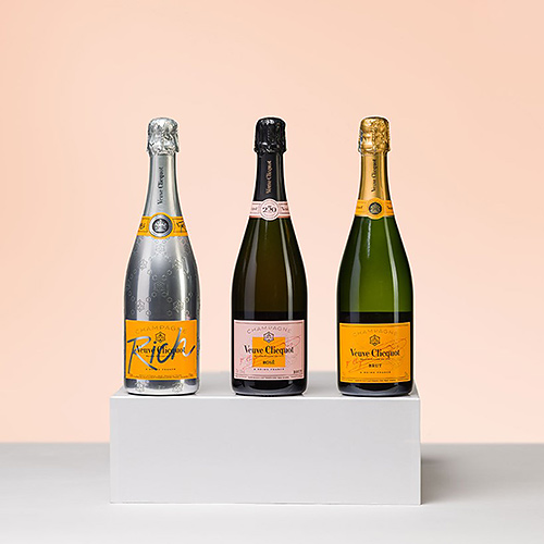 Elegante Verkostung von Veuve Clicquot Champagner