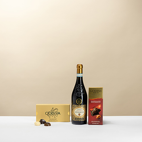 Dezzani 'Appassimento' Rosso & Godiva Chocolates