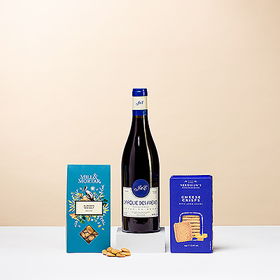 Treat someone to the simple pleasures of a beautiful French grenache from the Southern Rhône with salty snacks. It's a can't-miss gift idea for any occasion.