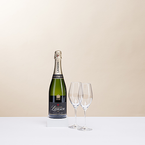 Champagner Lanson & Schott Zwiesel Gläser