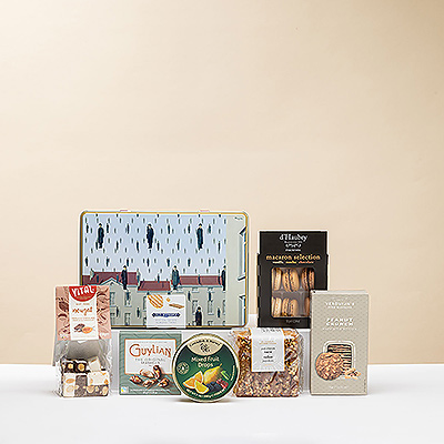 Presentamos la última edición de nuestra famosa colección Sweet Tooth. Hemos seleccionado la mejor gama de dulces europeos, incluidas muchas de nuestras marcas belgas favoritas, en este regalo tan especial.