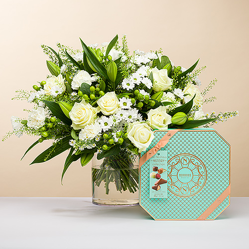 Simply White Deluxe & Neuhaus Chocolate