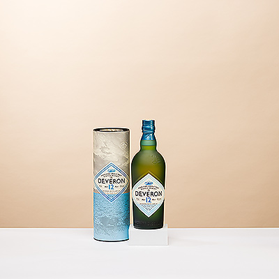 Presenting the Deveron, a Highland single malt scotch whisky, aged 12 years.