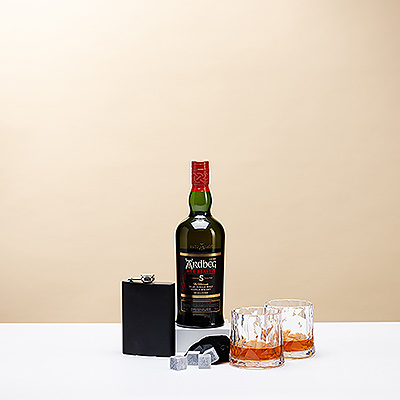 This Ardbeg Scotch Whisky tasting set is the perfect gift idea for whisky enthusiasts.