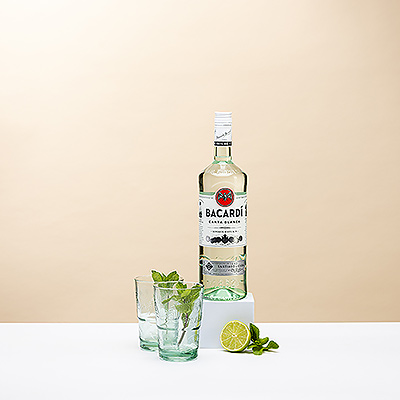 Bacardi Carta Blanca Rum is a light, aromatic rum that is perfect for making your favorite mixed drinks.