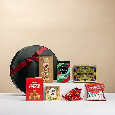 Santa's not the only one who loves cookies and candy! Treat your favorite sweet tooth to a festive collection of delicious chocolates, cookies, and candies.
