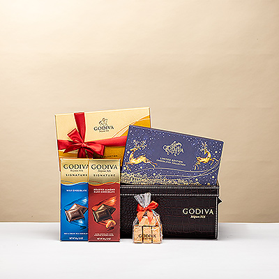 Offrez ce qu'il y a de mieux avec ce coffret cadeau VIP Godiva unique.