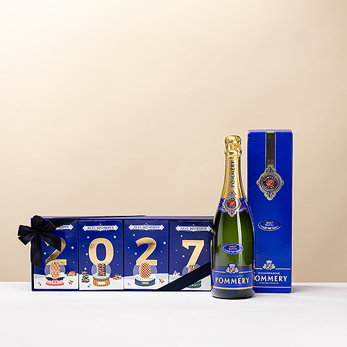 Champagne Pommery & Jules Destrooper New Year Gift Box 2027
