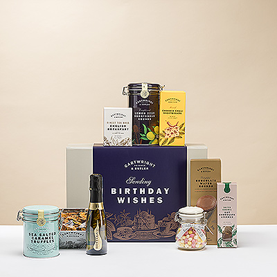 Looking for an extra special birthday gift? Send your loved one a box of Cartwright & Butler treats.