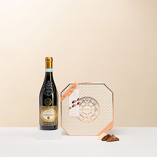 Neuhaus Icon Collection Caja De Regalo & Vino Tinto Pairing