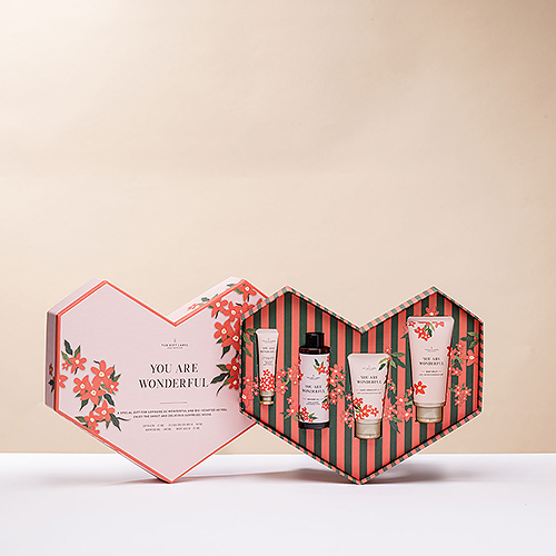 The Gift Label - You Are Wonderful Heart Gift Box