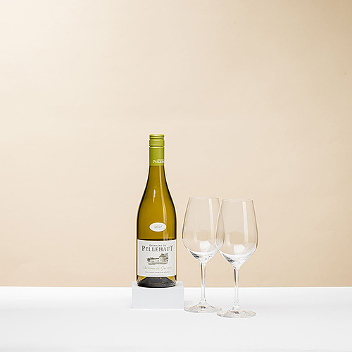 Domaine Pellehaut : Harmonie de Gascogne Blanc 2021 & 2 Glasses