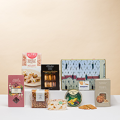 Presenting a special summer edition of our famous Sweet Tooth Deluxe! We have selected the finest assortment of European sweets, including many of our favorite Belgian brands, in this very special gift.