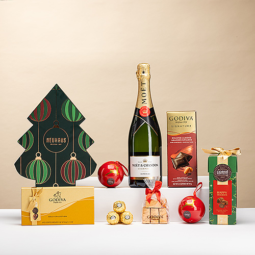 Christmas Chocoholic Deluxe with Champagne