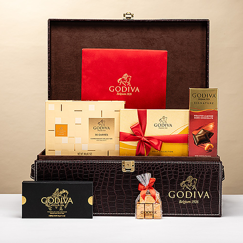 Godiva VIP Festive Christmas Croco Hamper